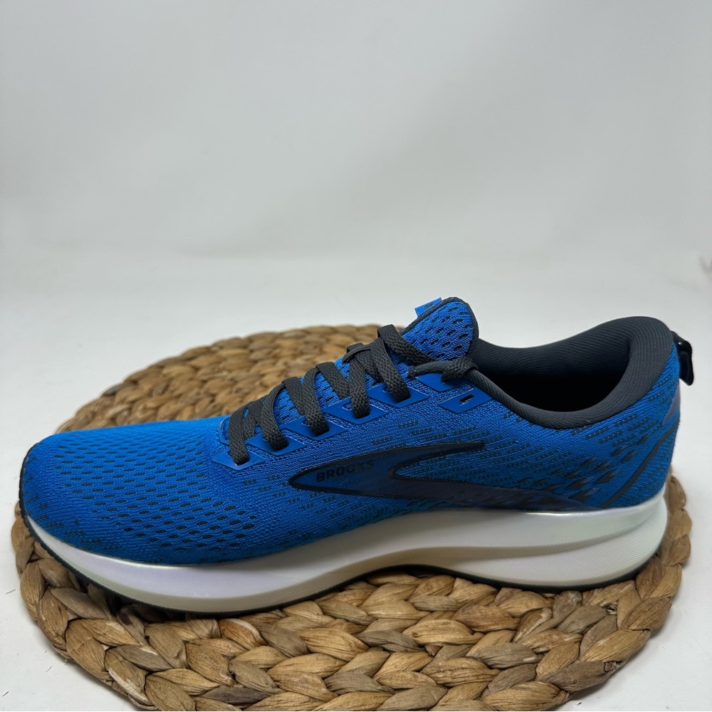 New BROOKS Levitate 5 Running Shoes Blue India Ink White Size 9 Men's - Picture 2 of 10